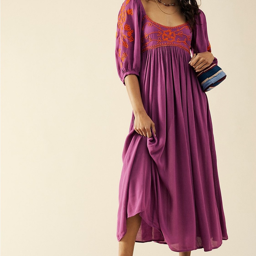 Free people wedgewood maxi dress